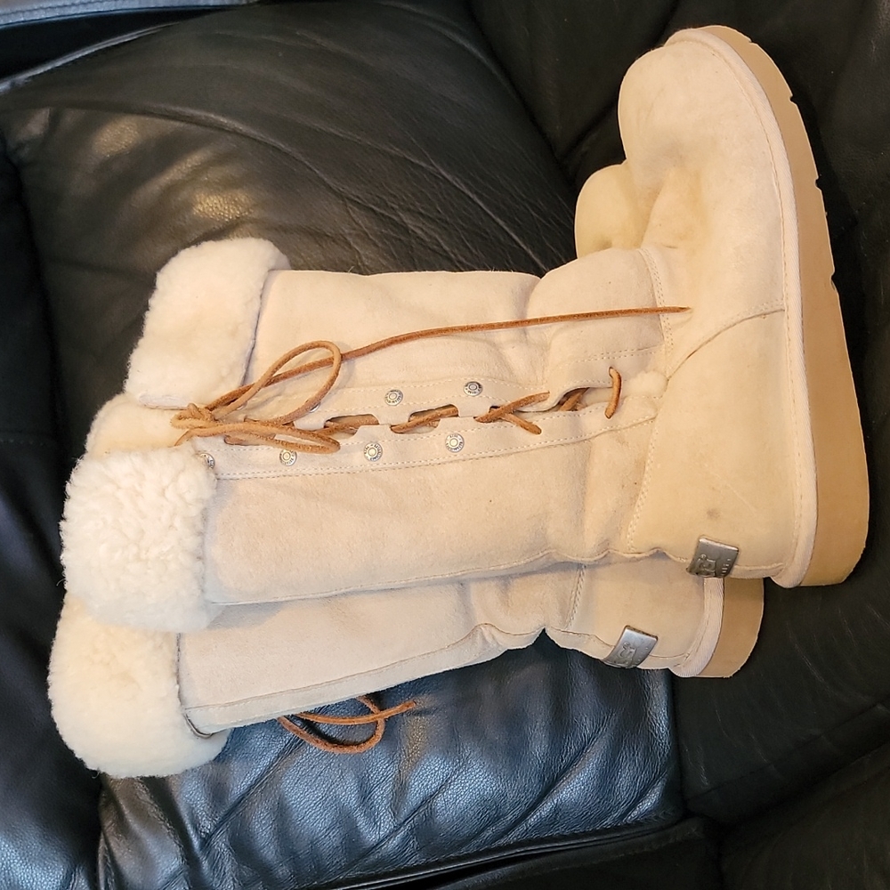 UGG SAND TALL BOOTS